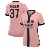 Paris Saint-Germain Milan Skriniar #37 Fotballklær Tredjedrakt Dame 2024-25 Kortermet